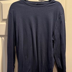 Banana Republic Dark Blue Long Sleeve Tee